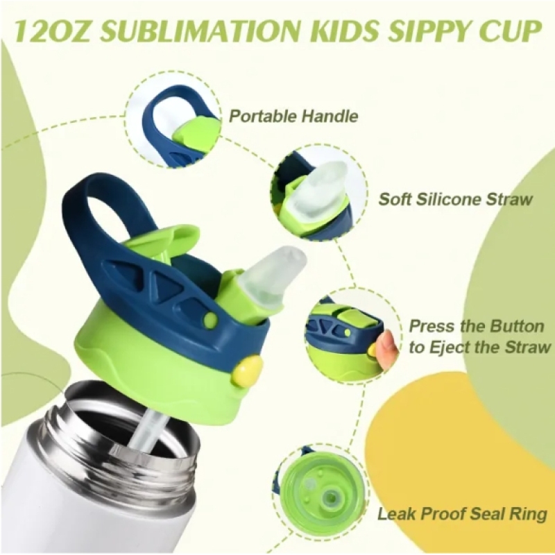Replacement Lids for 12oz Top Flip Kids Water Bottle 30pcs/case
