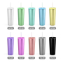 Custom Logo 750ml Stainless Steel Coffee Tumbler Laser Insulated Drinking Water Bottle Double Wall Straight Tumbler with Straw