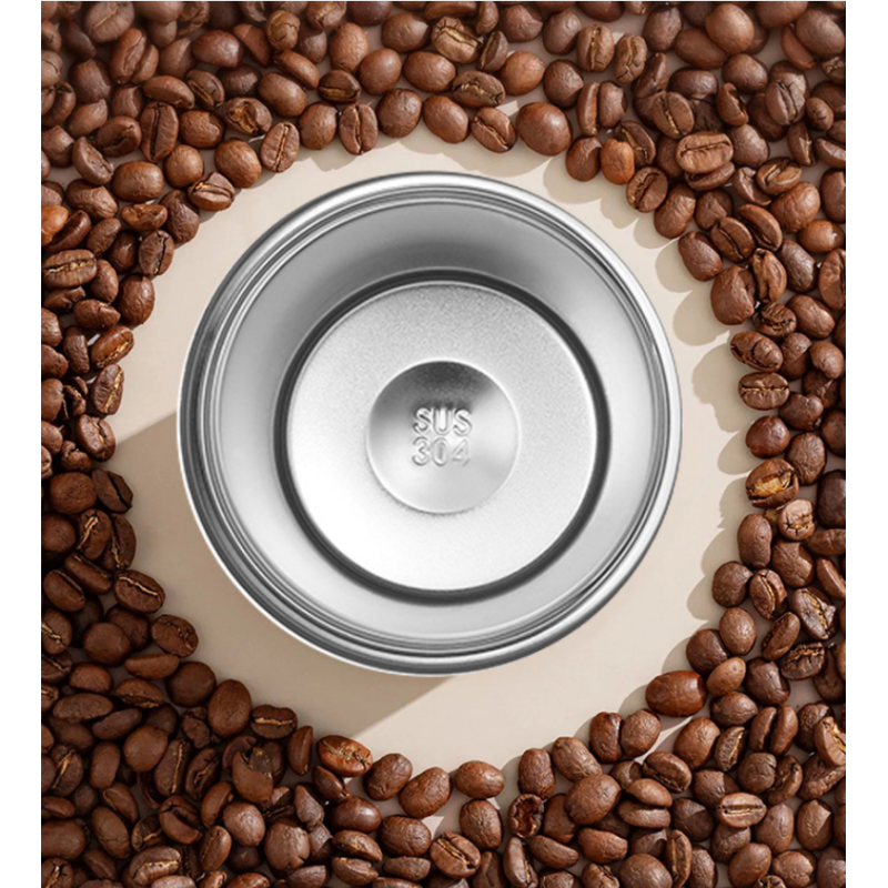 Customized Logo 380ml Coffee Mug Stainless 304 Steel Fashion Coffee Cup Insulated Water Bottle with Portable Rope for Wholesale