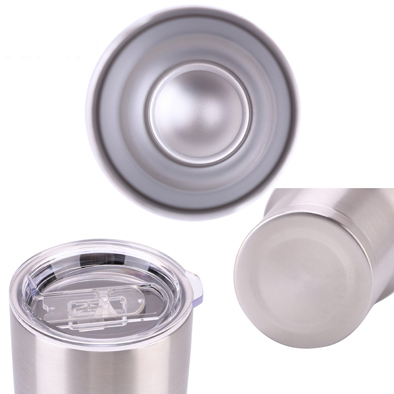 Modern Curve 304 Stainless Steel Double Wall 20oz,30oz,40oz Vacuum Car Cup Insulate Tumbler Cup Turner with Sliding Lid
