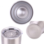 Modern Curve 304 Stainless Steel Double Wall 20oz,30oz,40oz Vacuum Car Cup Insulate Tumbler Cup Turner with Sliding Lid