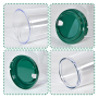 Wholesale 30oz Plastic Cup Single Wall Clear PS Christmas Decoration Tumbler Portable Mug with Plastic Straw for Customization