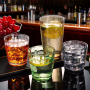 Wholesale Colored 200ml 300ml 500ml Unbreakable Premium Drink Glasses Acrylic PC Plastic Tumbler Glass Drinking Cups