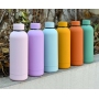 China RTS 500ml Double Wall Stainless Steel Sports Water Bottle Outdoor Tumblers Cola Powder Coated for Laser Printing Logo