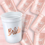 Wholesale Custom Logo Team Bride Bachelorette Party Cups Bridesmaid Cups Bachelorette Party Decorations Favors for Weeding Gifts