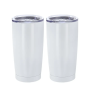 DSY China Warehouse 20oz White Sublimation Blanks Travel Coffee Mug Cup with Lid