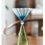 New Creative Striped Gradient Martini Glass Champagne Glass Bar Club Wine Utensils Beer Mugs Drink Cups for Party Weeding
