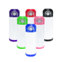 RTS USA Warehouse 50pcs/Ctn 12oz Sublimation Tumbler Stainless Steel Kids Cup Water Bottle With Colorful Flip Top Mix Color Lids