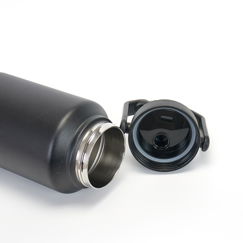 2L Vacuum Flask Thermal Bottle Wide Mouth 3L Stainless Steel 304 Ice Cube Storage Bottle Jug Insulated Water Bottle With Handle