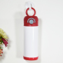 Sublimation 12oz Stainless Steel Bottle Double Wall Water Bottle Sports Tumbler Water Thermal Drink Cup with Handle Flip up Lid