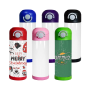 Sublimation 12oz Stainless Steel Bottle Double Wall Water Bottle Sports Tumbler Water Thermal Drink Cup with Handle Flip up Lid