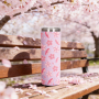 Flower Vacuum Insulated Tumbler 20oz Double Wall Travel Cup Coffee Mug Custom Stainless Steel Tumbler Thermoses Cups Mug