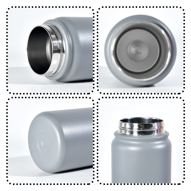 CUSTOM Stainless Steel Double Wall Insulated Water Bottle Vacuum Flask Thermal Cup for Hot Cold Drinks Travel Tumbler