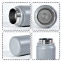 CUSTOM Stainless Steel Double Wall Insulated Water Bottle Vacuum Flask Thermal Cup for Hot Cold Drinks Travel Tumbler