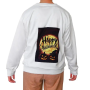 Free Shipping USA Warehouse in Stock 25pcs/ctn Sublimation Blanks Mix Size Sublimation White Sweatshirt DIY