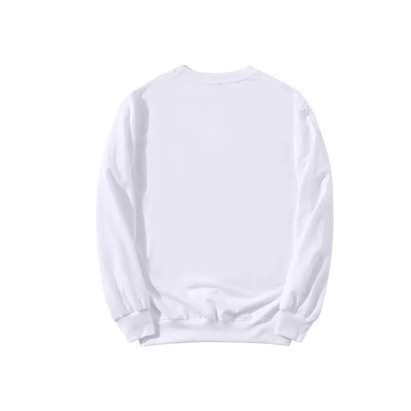 Free Shipping USA Warehouse in Stock 25pcs/ctn Sublimation Blanks Mix Size Sublimation White Sweatshirt DIY