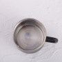 Customized Logo 3oz Mini Mug Stainless Steel Portable SS304 Shot Glass Tumbler Laser Powder Coated Car Travel Cup with Handle