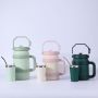 Hot Sale New Design 50OZ Insulated Vacumed Wine Tumbler Handle Straw Outdoor Travel Mug Cartoon Big Capacity Stock Available
