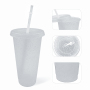 Creative Single PP Plastic 500ml 710ml clear Cold Water Bottle Drinks Coffee clear Disposable Plastic Cups for Juice