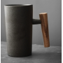 Japanese Style Handcrafted Bottles Wooden Handle Mugs Household Water Cup