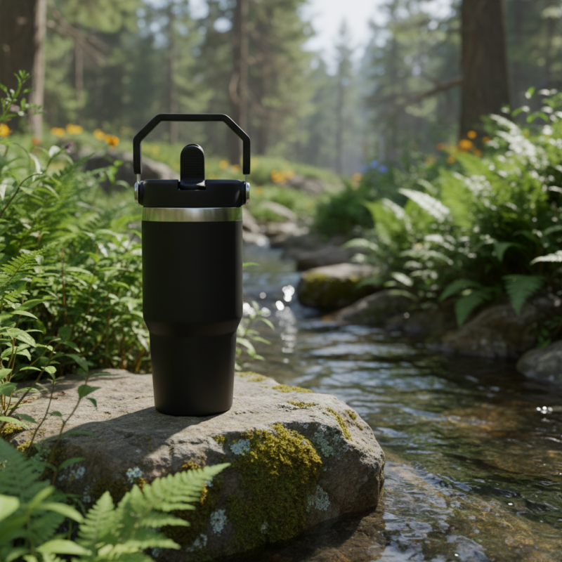 14oz Tumbler Stainless Steel Insulated Double Wall Travel Mug with Lid Durable Coffee Cup for Ice Drinks and Beverage Tumbler
