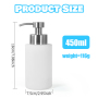 US Warehouse RTS 550ml Dispenser Stainless Steel Single Wall Press Bottle Hand Soap Dispenser for Bathroom Valentine's Day Gifts