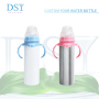 Custom 8oz Sublimation Straight Blank Double Wall Vacuum Stainless Steel Water Bottle Baby Drink Water Bottle