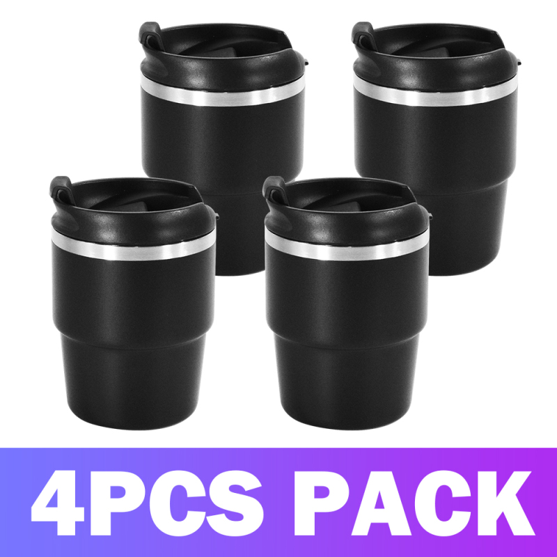 US RTS 6 oz Espresso Cup, Ceramic-Lined 18/8 Stainless Steel Coffee Cup With Lid for Espresso Machine