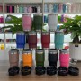 Custom 14oz 4 in 1 Can Cooler Stainless Steel Double Wall Bottle Cola Can Cooler Travel Mug Holder with 2 Lids Opener
