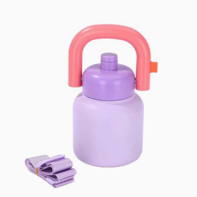 Large Belly Cup Household 316 Stainless Steel Insulated Bottle Portable Handle Mug for Outdoor Sports