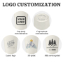 Custom logo 450ml Double Wall Stainless Steel Coffee Cup with Plastic Straw and Metal Lid 16oz Portable Tumbler