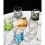 Cheap 190ml Clear Glass Whisky Cups Beer Ice Coffee Glass Jar Ins Tumbler Cup Drinking Glasses Alien Water Cups