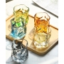Cheap 190ml Clear Glass Whisky Cups Beer Ice Coffee Glass Jar Ins Tumbler Cup Drinking Glasses Alien Water Cups