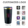RTS US 20oz Powder Coated Travel Tumbler Cups Double Wall Stainless Steel Vacuum Insulated Coffee Tumbler with Lid 25pcs Mixed