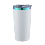 RTS US 20oz Powder Coated Travel Tumbler Cups Double Wall Stainless Steel Vacuum Insulated Coffee Tumbler with Lid 25pcs Mixed