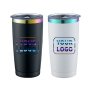 RTS US 20oz Powder Coated Travel Tumbler Cups Double Wall Stainless Steel Vacuum Insulated Coffee Tumbler with Lid 25pcs Mixed