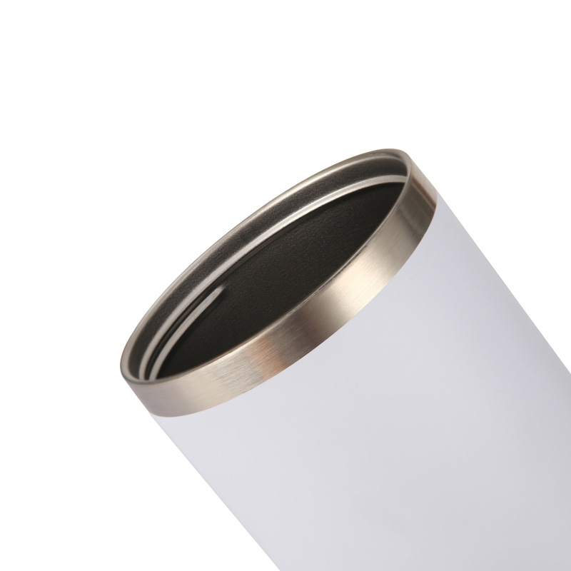 China RTS 30oz Sublimation Blanks Mugs Double Wall 304 Stainless Steel Vacuum Flip Top Car Tumbler With Colorful Handle Cover