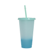 frosted to teal
