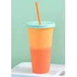 Orange to darker orange