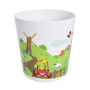 Wholesale Reusable 8oz Sublimation Plastic Kids Tumbler Blanks Coffee Mugs Plastic Gargle Cups for DIY Heat Transfer Printing