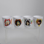 Wholesale Reusable 8oz Sublimation Plastic Kids Tumbler Blanks Coffee Mugs Plastic Gargle Cups for DIY Heat Transfer Printing
