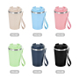 Custom Logo 12oz / 380ml Coffee Mug Laser Engraved Outside PP Dishwasher Safe Plastic Shell  Inner Stainless Steel Tumbler