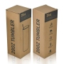 Custom Water Bottle Boxes Wholesale Corrugated Paper Box Package with Printing White Paper Gift Box Water Bottle Skinny Tumbler