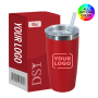 Custom logo 10oz Reusable Water Cup Double Walled Stainless Steel Insulated Vacuum Coffee Tumbler 10 oz Travel Mug