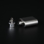 Insulated Flask 1 OZ Portable Pocket Whisky Keychain Flask 304 Stainless Steel Alcohol Liquor Mini Hip Flask With Keychain