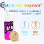 6pcs/ctn Small Pack China Warehouse 25oz Frosted Gradient Color Sublimation Blank Skinny Glass Bottle Tumbler with Wooden Lids