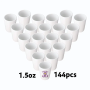 Sublimation 1.5oz Ceramic Shot Glass Blank 144pcs/ctn Ceramic White Mug Wine Whiskey Cup