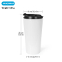 16oz Sublimation Stainless Steel Vacuum Insulated Tumbler Double Wall Travel Mug Water Coffee Cup Mugs with Screw Lid for Press