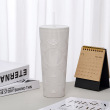 White sea wave cactus pattern plastic cups