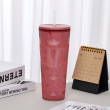 Red sea wave cactus pattern plastic cups